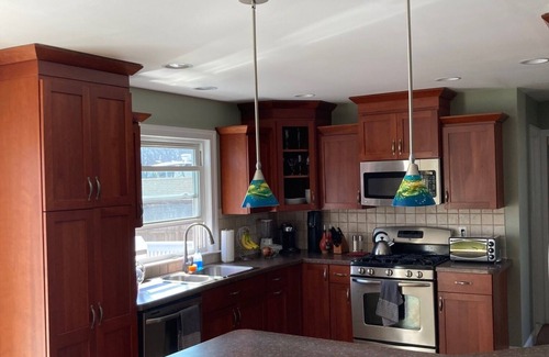 Cedarcroft Casa | Waterfront views from the pool