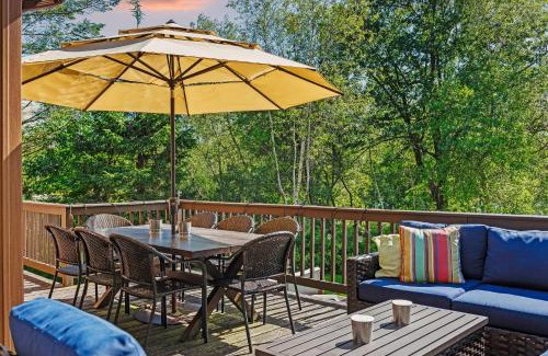 Long Pond Casa | Waterside Haven by AvantStay Lakefront Hot Tub Game Room Fire Pit