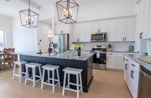 Pelican Casa | Waterside, Heated Saltwater Pool and Spa with Modern, Florida charm.
