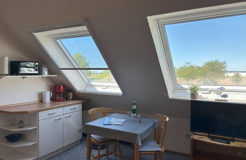Friedrichskoog Apartamento | Apartamento 3 - Ferienhof Bock con conexión Wi-Fi