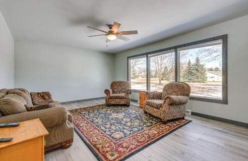 Rib Mountain Casa | Wausau Home with Yard 1 Mi to Granite Peak Ski Area