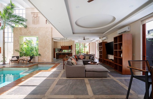 Cancún Villa | WAYAK Luxury! 5BR Private Pool & Gym, 24/7Security