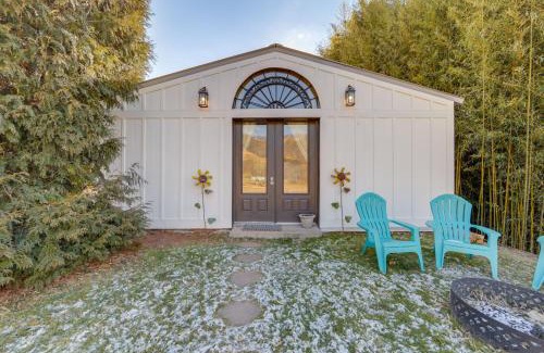 Waynesville Apartamento | Waynesville Studio with Fire Pit and Mountain Views!