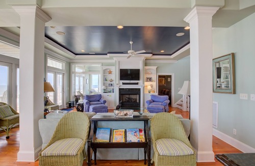 Ocean Sound Village Casa | Wedding-friendly beachfront home with private heated pool, hot tub, & elevator