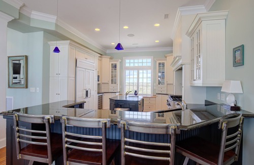Ocean Sound Village Casa | Wedding-friendly beachfront home with private heated pool, hot tub, & elevator