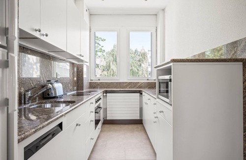Hirslanden Apartamento | Weinegg 4.5 Room w/ Storage & W/D, 2 mins to Mkt