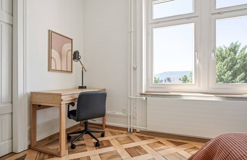 Hirslanden Apartamento | Weinegg 4.5 Room w/ Storage & W/D, 2 mins to Mkt