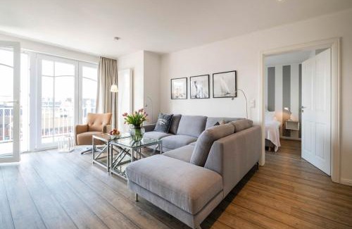 Busum Apartamento | Weisse Villa Apartment 3 3 Sonnendeck