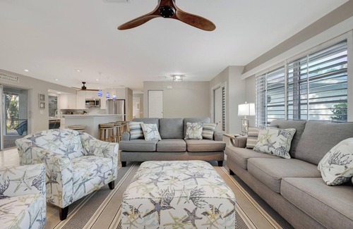 The Dunes Casa | ¡Sanibel Island Beach Home con piscina privada en la comunidad de Dunes Golf!