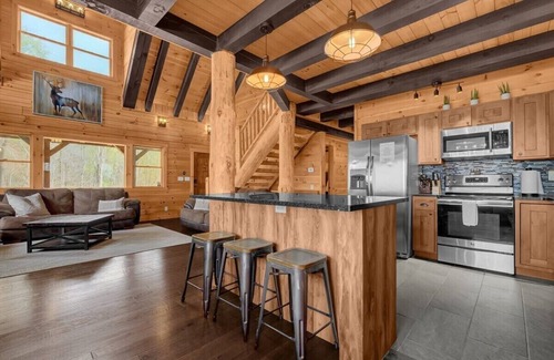 Sugar Grove Cabina | Hermosa Logia en Hocking Hills