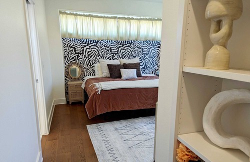 MLK Casa | Welcome to East Austins Cactus House! Private Stock Tank Pool + Hot Tub