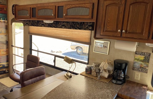Navajo Dam Casa | Welcome to the Trout House RV with AC in Navajo Dam