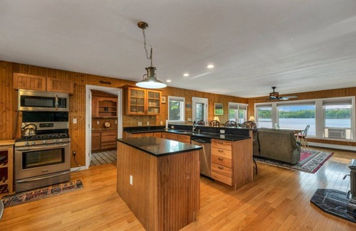 Barnstead Casa | Welcome to Your Dream Lakefront Getaway on Halfmoon Lake!
