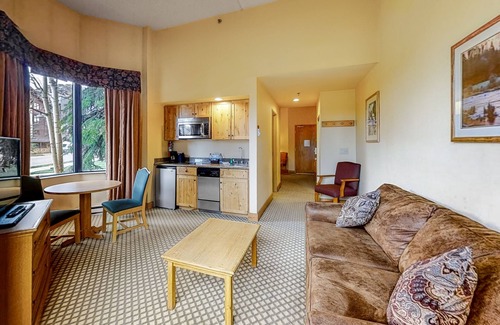 Crested Butte Apartamento | Well-Kept Studio Near the Slopes w/ Kitchenette, WiFi, Shared Pool, & Hot Tub