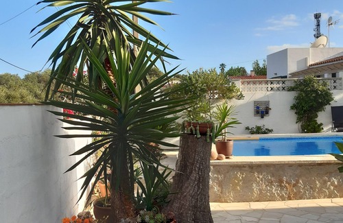 Cala en Porter Casa | Casa con piscina, jardín y vistas al entorno herrrliche bien mantenido.