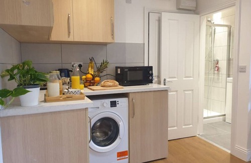 Putney Condominio | Well located king bed studio 35 minutes from the heart of London. 1071 gr fl