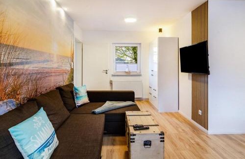 Altengroden Apartamento | Wellenrauschen - Whirlpool Badewanne - Terrasse - Ruhig gelegen