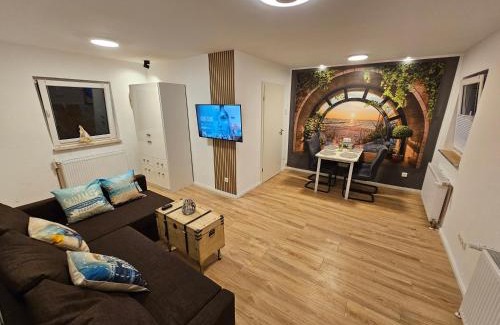 Altengroden Apartamento | Wellenrauschen - Whirlpool Badewanne - Terrasse - Ruhig gelegen