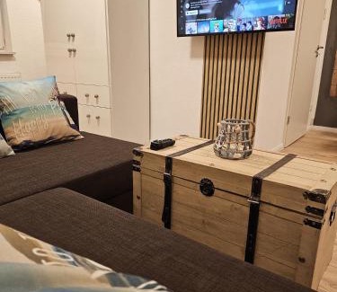 Altengroden Apartamento | Wellenrauschen - Whirlpool Badewanne - Terrasse - Ruhig gelegen