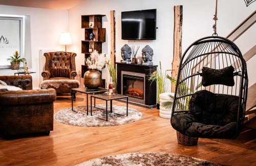 Ahlen Casa | Wellness Suite mit Whirlpool und Sauna