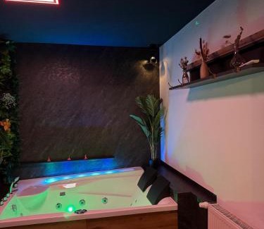 Westerholt Apartamento | Wellnesshaus - Whirlpool, Sauna, Küche, 24-7