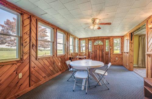 Wellsboro Casa | Wellsboro Farmhouse with Grill and Fire Pit!