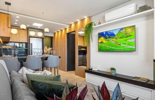 Quinta da Serra Apartamento | Welter You Luxo 1dorm e Piscina Aquecida by Achei