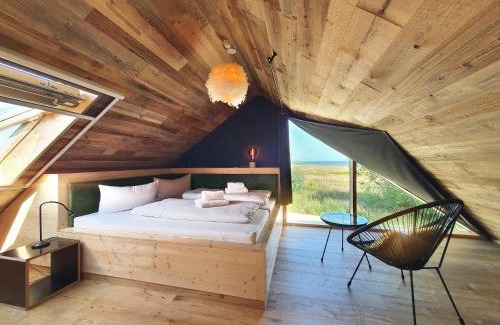 Boiensdorf Chalet De Esquí | WerderChalet - MEER IN SICHT - Meerblick I Strand 150m I Sauna I eKamin I bis 5 Pers I by "Meyers am Meer"