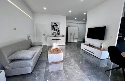 Loehne Apartamento | Werre Apartments mit Smart-TV - stilvol, zentral & gemütlich