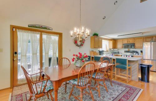 The Woods Casa | West Virginia Home with Deck on Golf Course