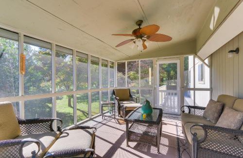 The Woods Casa | West Virginia Home with Deck on Golf Course
