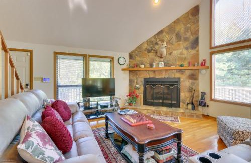 The Woods Casa | West Virginia Home with Deck on Golf Course