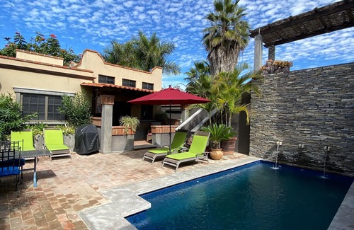 Todos Santos Villa | La Hacienda West Wing Villa N.º 1 de 3 Villas / Ver la piscina Villa y piso de arriba Estudio