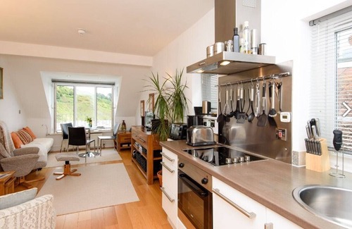 Looe Apartamento | Westcliff -maisonette Über dem Meer