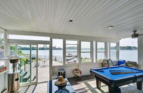 North Weymouth Casa | Weymouth Waterfront Getaway with Swim Spa and Hot Tub