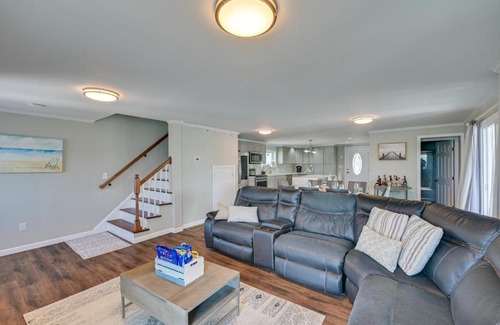 North Weymouth Casa | Weymouth Waterfront Getaway with Swim Spa and Hot Tub
