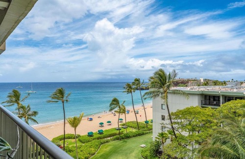 Kaanapali Casa | Whaler 712 · WHA 712 Kaanapali OceanFront Condo w Ocean Views
