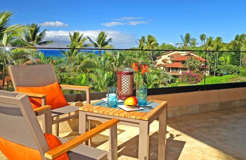 Wailea Condominio | ¡Mire las ballenas, los atardeceres, las impresionantes vistas al mar y solo unos pasos de la playa!