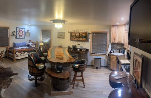 Sunrise Beach Casa | Whiskey Barrel Bunkhouse