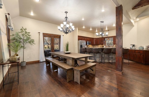 Springdale Casa | Whispering Brook-Outdoor oasis w/stream-Sleeps 16