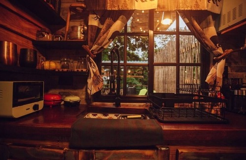 Vieja Cabina | Whispering Pine Cabin con vista al Volcán Arenal