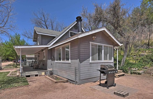 Whispering Pines Cabaña | Whispering Pines Home: Fire Pit, Near Scenic Hikes