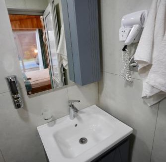 Gabala Casa | White Aframe with heated pool
