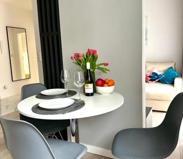 Czestochowa Apartamento | White Apartament Częstochowa Centrum 2-bedroom