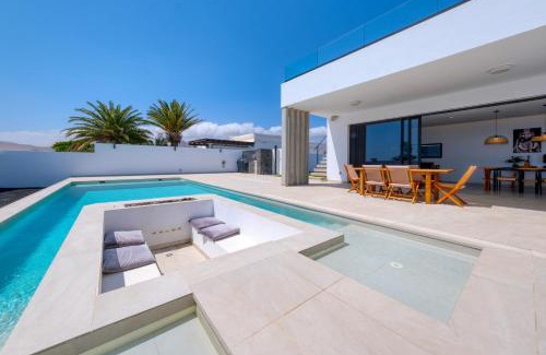 Puerto Calero Villa | White House - Fire pit and Private pool By Lanzarote Vacation Homes