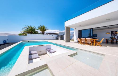 Puerto Calero Villa | White House - Fire pit and Private pool By Lanzarote Vacation Homes