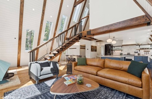 Whitefish Cabina | Whitefish Glacier A-Frame Hideaway