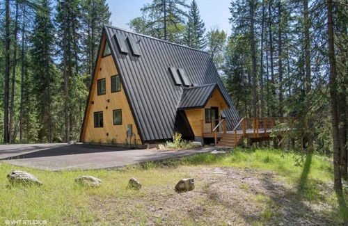 Whitefish Cabina | Whitefish Glacier A-Frame Hideaway