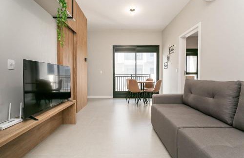 Cachoeira do Bom Jesus Apartamento | WI-FI 1000MB | Piscina no Rooftop #CHA07