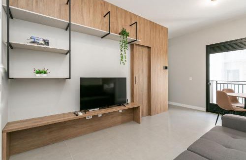 Cachoeira do Bom Jesus Apartamento | WI-FI 1000MB | Piscina no Rooftop #CHA07